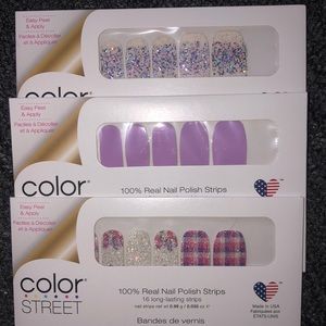 Color street nail strips bundle